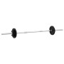 30 kg cast iron barbell and dumbbell set by , free weight - Ref: Foro24-93631, Price: 100,99 €, Discount: %