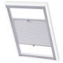 White pleated blind MK08 by , Blinds and blinds - Ref: Foro24-133530, Price: 40,28 €, Discount: %