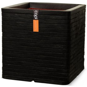 Capi Planter Nature Row square black 40x40 cm KBLRO903 by Capi, Pots and planters - Ref: Foro24-424254, Price: 97,99 €, Disco...