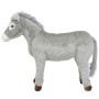 XXL gray standing plush donkey by vidaXL, Stuffed animals - Ref: Foro24-91343, Price: 90,99 €, Discount: %