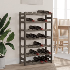 Solid pine wood wine rack for 42 bottles. by , Wine racks - Ref: Foro24-373381, Price: 41,96 €, Discount: %