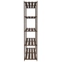 5-level solid pine wood bookshelf in brown, 170x38x170 cm by , Industrial shelving - Ref: Foro24-373395, Price: 102,16 €, Dis...