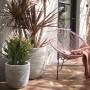 Capi Planter Nature Rib ivory color 43x41 cm KOFI933 by Capi, Pots and planters - Ref: Foro24-424240, Price: 98,59 €, Discoun...