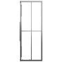 ESG semi-frosted black shower cabin 70x70x180 cm by , shower doors - Ref: Foro24-151851, Price: 231,69 €, Discount: %