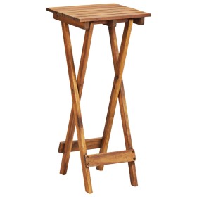 Solid acacia wood plant stand 30x30x67 cm by , Pot stands - Ref: Foro24-46559, Price: 38,83 €, Discount: %