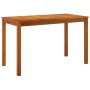 Solid acacia wood garden table 110x55x67 cm by , Garden tables - Ref: Foro24-319718, Price: 124,76 €, Discount: %