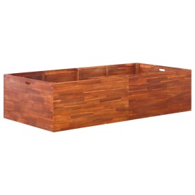 Arriate de madera de acacia 200x100x50 cm de vidaXL, Maceteros y jardineras - Ref: Foro24-44022, Precio: 236,56 €, Descuento: %