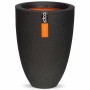 Capi Vase Urban Smooth elegant niedrig schwarz 36x47 cm KBL782 von Capi, Töpfe und Pflanzgefäße - Ref: Foro24-424337, Preis: ...