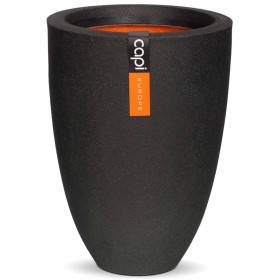 Capi Vase Urban Smooth elegant low black 36x47 cm KBL782 by Capi, Pots and planters - Ref: Foro24-424337, Price: 78,07 €, Dis...