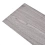 Non-self-adhesive floor planks PVC dark gray 5.26 m² 2 mm by vidaXL, Floors and carpets - Ref: Foro24-245168, Price: 66,66 €,...