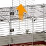 Ferplast Rabbit cage Krolik 140 142x60x50 cm 57072470 by Ferplast, Cages and habitats for small animals - Ref: Foro24-419433,...