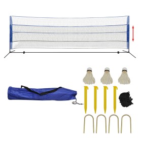 Red de bádminton con volantes 500x155 cm de vidaXL, Redes de bádminton - Ref: Foro24-91308, Precio: 60,14 €, Descuento: %