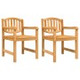 Garten-Essgruppe 3-teilig aus massivem Teakholz von , Gartensets - Ref: Foro24-3157925, Preis: 422,44 €, Rabatt: %