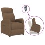 Brown fabric lift-up armchair by , Armchairs - Ref: Foro24-3120418, Price: 310,95 €, Discount: %