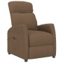 Brown fabric lift-up armchair by , Armchairs - Ref: Foro24-3120418, Price: 310,95 €, Discount: %