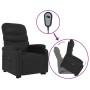 Black synthetic leather elevating massage chair by , Electric massage chairs - Ref: Foro24-3120405, Price: 397,16 €, Discount: %