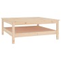 Mesa de centro de madera maciza de pino 100x100x40 cm de , Mesas de centro - Ref: Foro24-814294, Precio: 118,33 €, Descuento: %