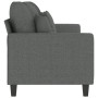 3-seater sofa in dark gray fabric 180 cm by , Sofas - Ref: Foro24-359276, Price: 313,09 €, Discount: %