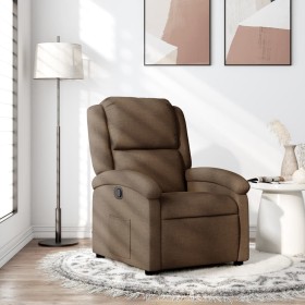 Brown Fabric Recliner by , Armchairs - Ref: Foro24-371755, Price: 219,22 €, Discount: %