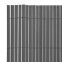 Gray double-sided garden fence 90x300 cm by vidaXL, fence panels - Ref: Foro24-43626, Price: 29,25 €, Discount: %