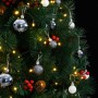 Künstlicher Weihnachtsbaum mit Scharnieren 300 LED und Kugeln 240 cm von , Weihnachtsbäume - Ref: Foro24-3210251, Preis: 177,...