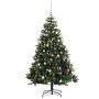 Künstlicher Weihnachtsbaum mit Scharnieren 300 LED und Kugeln 240 cm von , Weihnachtsbäume - Ref: Foro24-3210406, Preis: 242,...