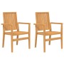 Garden dining set 3 pieces solid teak wood by , Garden sets - Ref: Foro24-3157911, Price: 508,99 €, Discount: %