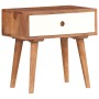 Solid sheesham wood bedside table 45x30x45 cm by vidaXL, Nightstands - Ref: Foro24-246263, Price: 89,99 €, Discount: %