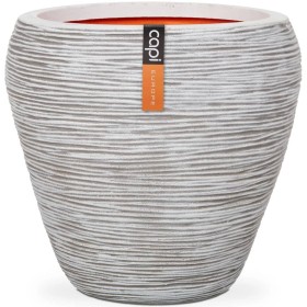 Capi Vase Nature Rib conical ivory 42x38 cm KOFI362 by Capi, Pots and planters - Ref: Foro24-424215, Price: 89,20 €, Discount: %