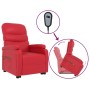 Roter, verstellbarer Massagesessel aus Kunstleder von , Elektrische Massagesessel - Ref: Foro24-3120410, Preis: 301,79 €, Rab...