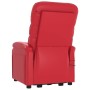 Sillón de masaje elevable cuero sintético rojo de , Sillones de masaje eléctricos - Ref: Foro24-3120410, Precio: 301,99 €, De...