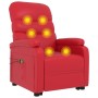 Sillón de masaje elevable cuero sintético rojo de , Sillones de masaje eléctricos - Ref: Foro24-3120410, Precio: 301,99 €, De...