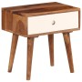 Solid sheesham wood bedside table 45x30x45 cm by vidaXL, Nightstands - Ref: Foro24-246263, Price: 89,99 €, Discount: %