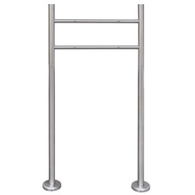 Soporte de acero inoxidable para buzón de exterior de , Postes para buzones - Ref: Foro24-50354, Precio: 48,78 €, Descuento: %