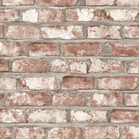 DUTCH WALLCOVERINGS Red brick design wallpaper EW3102 by DUTCH WALLCOVERINGS, Painted paper - Ref: Foro24-422380, Price: 30,9...