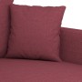 Sofa set with cushions 2 pieces red fabric by , Sofas - Ref: Foro24-3201654, Price: 464,24 €, Discount: %