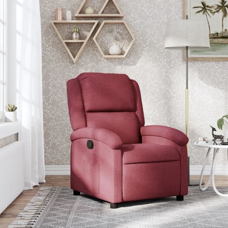 Red Fabric Recliner by , Armchairs - Ref: Foro24-371754, Price: 218,22 €, Discount: %