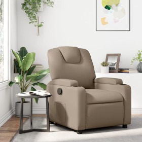 Cappuccino Faux Leather Recliner by , Armchairs - Ref: Foro24-372395, Price: 222,14 €, Discount: %