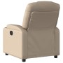 Sillón reclinable de cuero sintético color capuchino de , Sillones - Ref: Foro24-372395, Precio: 216,99 €, Descuento: %