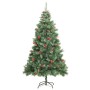 Künstlicher Weihnachtsbaum mit Scharnieren 300 LED und Kugeln 240 cm von , Weihnachtsbäume - Ref: Foro24-3210225, Preis: 185,...