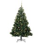 Artificial Christmas tree with hinges 300 LED and balls 240 cm by , Christmas trees - Ref: Foro24-3210376, Price: 234,44 €, D...