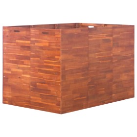 Arriate de madera de acacia 150x100x100 cm de vidaXL, Maceteros y jardineras - Ref: Foro24-44023, Precio: 238,99 €, Descuento: %