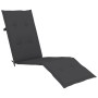 Garden lounge chair with footrest and solid acacia wood cushion. by , Loungers - Ref: Foro24-3064029, Price: 221,88 €, Discou...