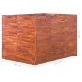 Arriate de madera de acacia 150x100x100 cm de vidaXL, Maceteros y jardineras - Ref: Foro24-44023, Precio: 238,33 €, Descuento: %