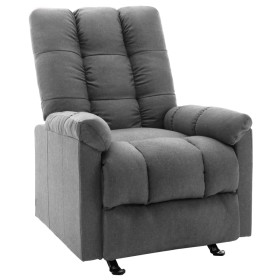 Silla reclinable de tela gris claro de , Sillones - Ref: Foro24-321400, Precio: 223,99 €, Descuento: %