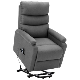 Liftable light gray fabric armchair by , Armchairs - Ref: Foro24-321236, Price: 343,24 €, Discount: %