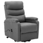 Sillón elevable tela gris claro de , Sillones - Ref: Foro24-321236, Precio: 343,24 €, Descuento: %