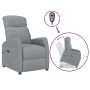 Sillón elevable tela gris claro de , Sillones - Ref: Foro24-3120414, Precio: 285,46 €, Descuento: %