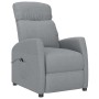 Sillón elevable tela gris claro de , Sillones - Ref: Foro24-3120414, Precio: 285,46 €, Descuento: %