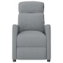 Sillón elevable tela gris claro de , Sillones - Ref: Foro24-3120414, Precio: 285,46 €, Descuento: %